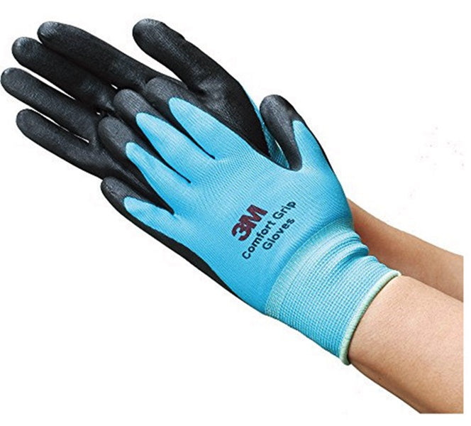 3M Nitrile Work Gloves colored - Foam Coated, Touch Screen, Machine Washable, Lightweight Comfort Gloves 10 Pairs - TOOL 1ST