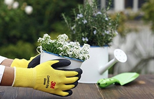 3M Nitrile Work Gloves colored - Foam Coated, Touch Screen, Machine Washable, Lightweight Comfort Gloves 10 Pairs - TOOL 1ST