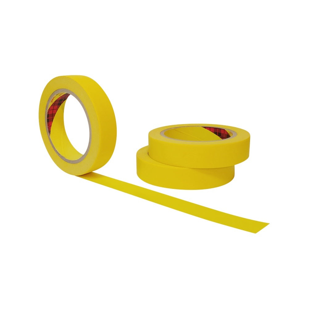 5 Rolls Pinstripe Tape - Masking Tape - Thin Painters Masking Automotive Tape for DIY, Car, Auto, Paint, Art, Tumblers (Yellow)