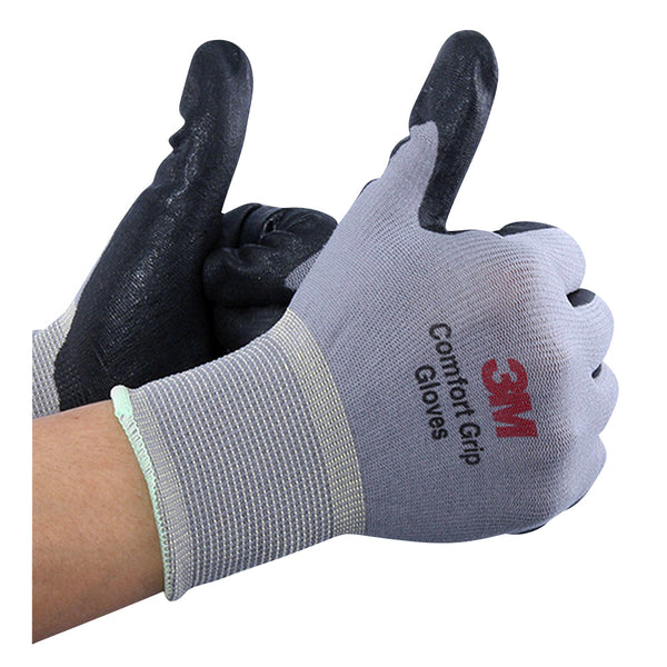 3M Nitrile Work Gloves colored - Foam Coated, Touch Screen, Machine Washable, Lightweight Comfort Gloves 10 Pairs - TOOL 1ST