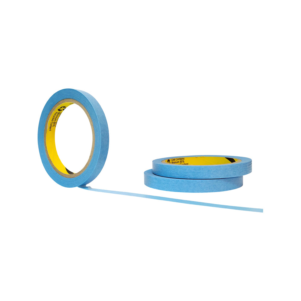 JMIBASIC Painters Tape Washi Paper - 1/2 inch (12mm) - Multi Pack - No Residue Masking Tape - Delicate Surfaces - TOOL 1ST