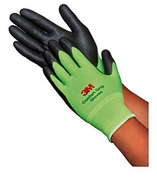 3M Nitrile Work Gloves colored - Foam Coated, Touch Screen, Machine Washable, Lightweight Comfort Gloves 10 Pairs - TOOL 1ST