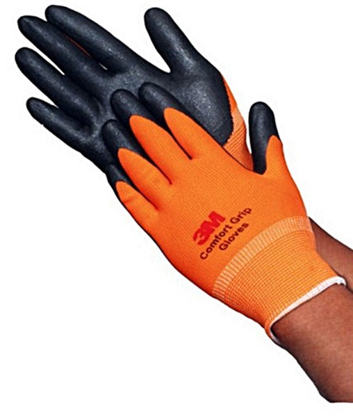 3M Nitrile Work Gloves colored - Foam Coated, Touch Screen, Machine Washable, Lightweight Comfort Gloves 10 Pairs - TOOL 1ST