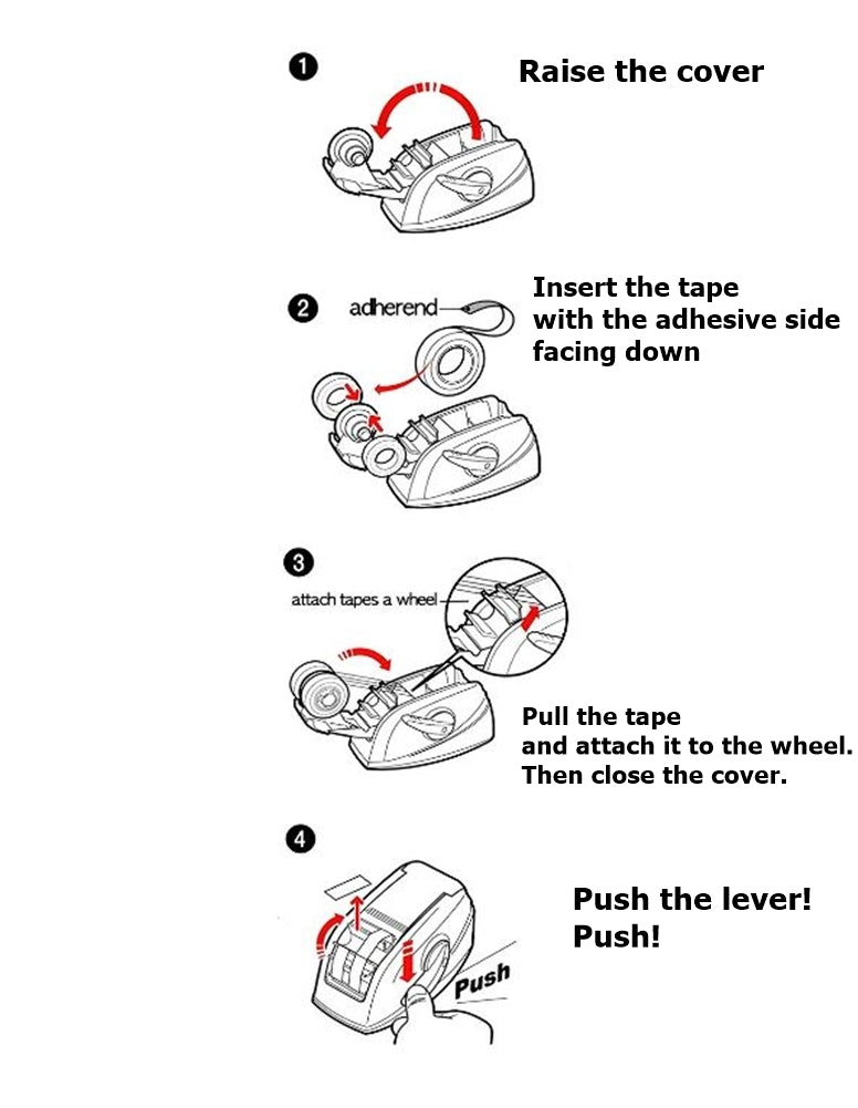 Scotch Desktop Tape Dispenser Core Dual - 2 in 1 Self Auto Cutter Tape Holder - TOOL 1ST